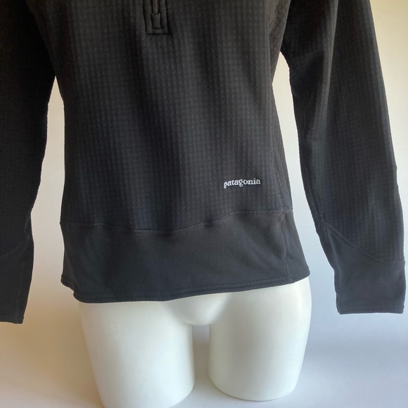 Patagonia Black Polyester 1/3 Zip Jacket size S - Picture 3 of 14
